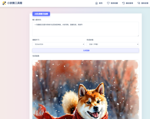 适用于彩虹工具箱程序的AI生成图文绘画插件工具-悟思笔记，一个低调的学习营。