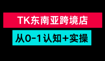 TikTok东南亚跨境从0-1认知实操课-悟思笔记，一个低调的学习营。