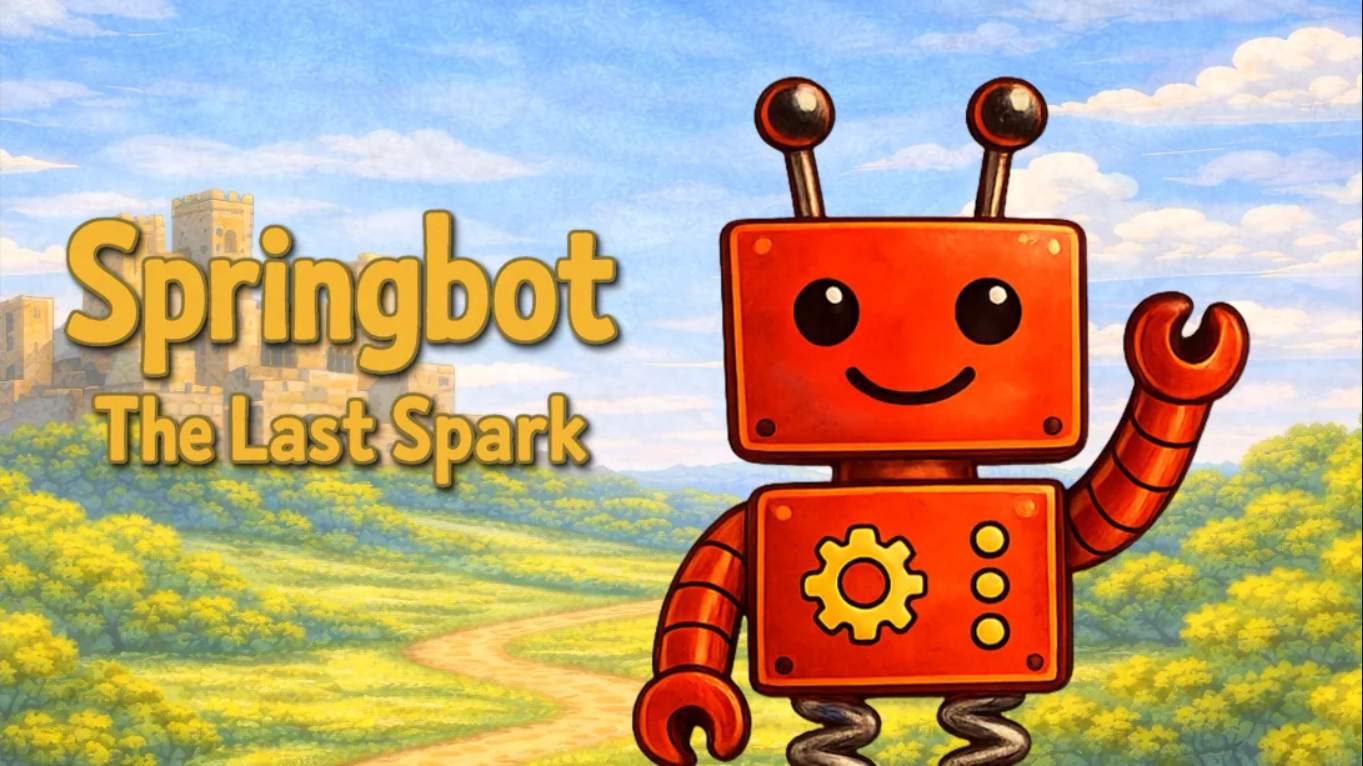 【美版】春季机器人 最后的火花 .Springbot The Last Spark 中文-悟思笔记，一个低调的学习营。