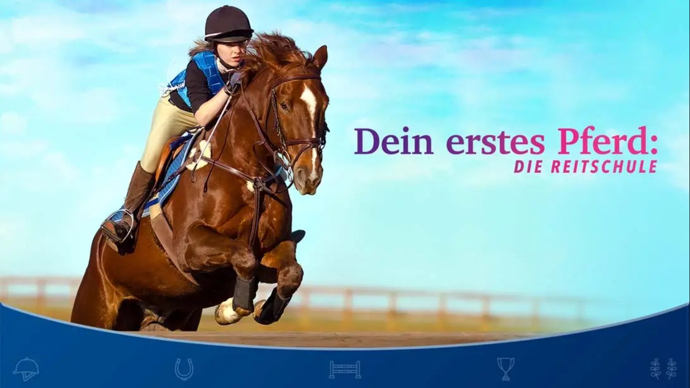 【德版】Dein erstes Pferd: DIE REITSCHULE 英语-悟思笔记，一个低调的学习营。