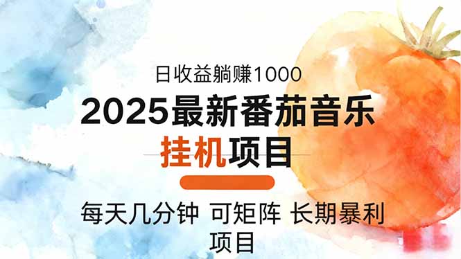 2025年最新番茄音乐人挂机项目，每天几分钟，月入1000＋，可矩阵，一台...-悟思笔记，一个低调的学习营。