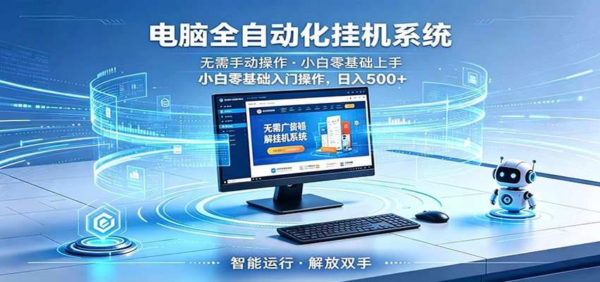 智能广告挂机无需值守，小白上手轻松实现每日增收-悟思笔记，一个低调的学习营。