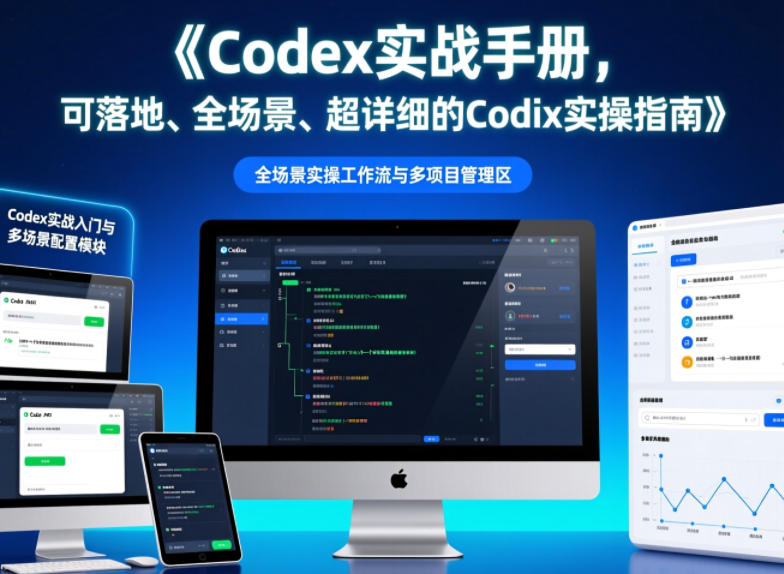 Codex实战手册，可落地、全场景、超详细的Codex实操指南-悟思笔记，一个低调的学习营。