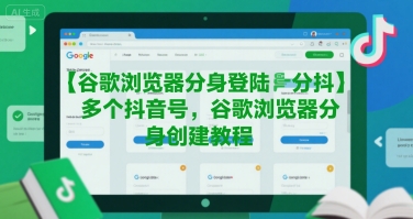 谷歌浏览器分身登陆多个抖音号，谷歌浏览器分身创建教程-悟思笔记，一个低调的学习营。
