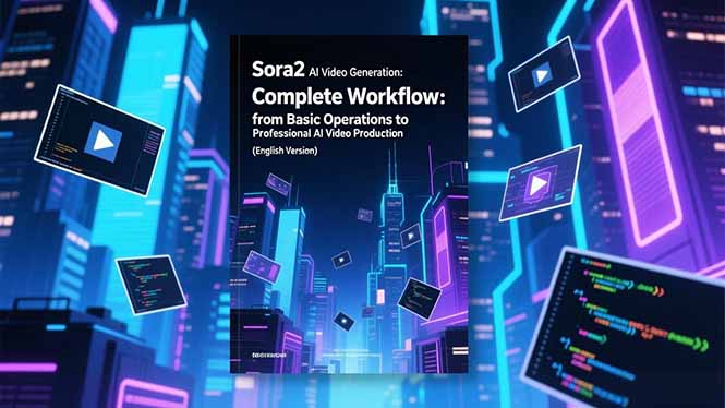 Sora2 AI视频生成的系统教程(英文版-悟思笔记，一个低调的学习营。