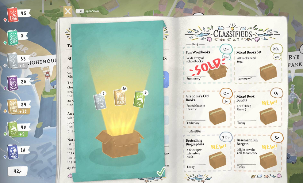 switch游戏《小小书店 Tiny Bookshop》美版中文+1.0.4补丁NSZ下载-悟思笔记，一个低调的学习营。