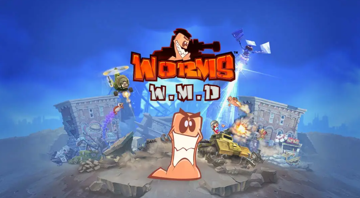 《百战天虫》Switch中文版NSP下载-悟思笔记，一个低调的学习营。