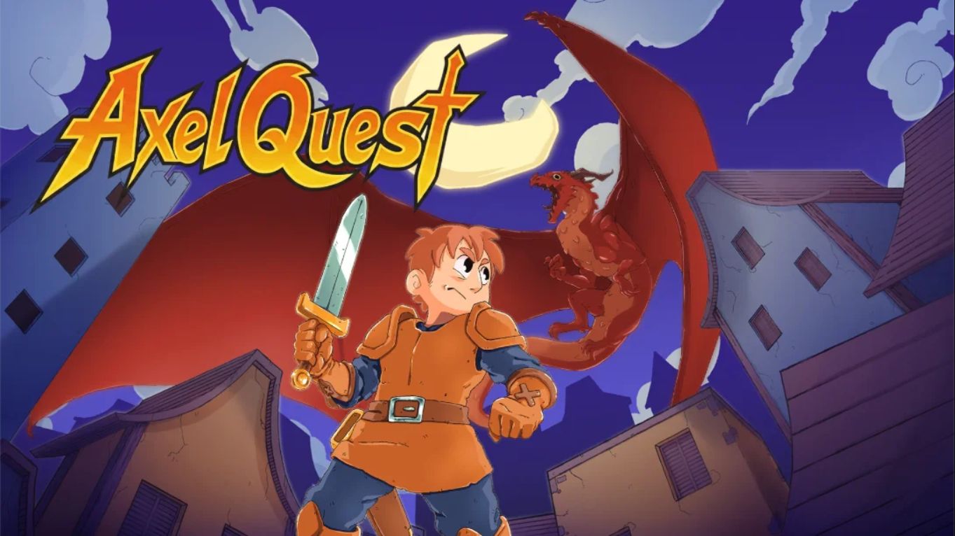 【美版】阿克塞尔大冒险 .Axel Quest 英语-悟思笔记，一个低调的学习营。
