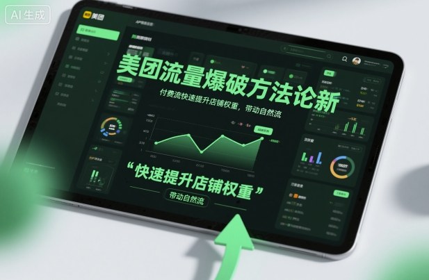 美团流量爆破方法论，付费流快速提升店铺权重，带动自然流-悟思笔记，一个低调的学习营。