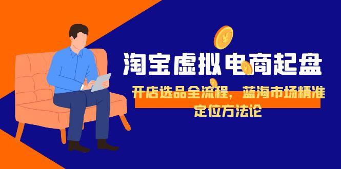 淘宝虚拟电商起盘，开店选品全流程，蓝海市场精准定位方法论-悟思笔记，一个低调的学习营。