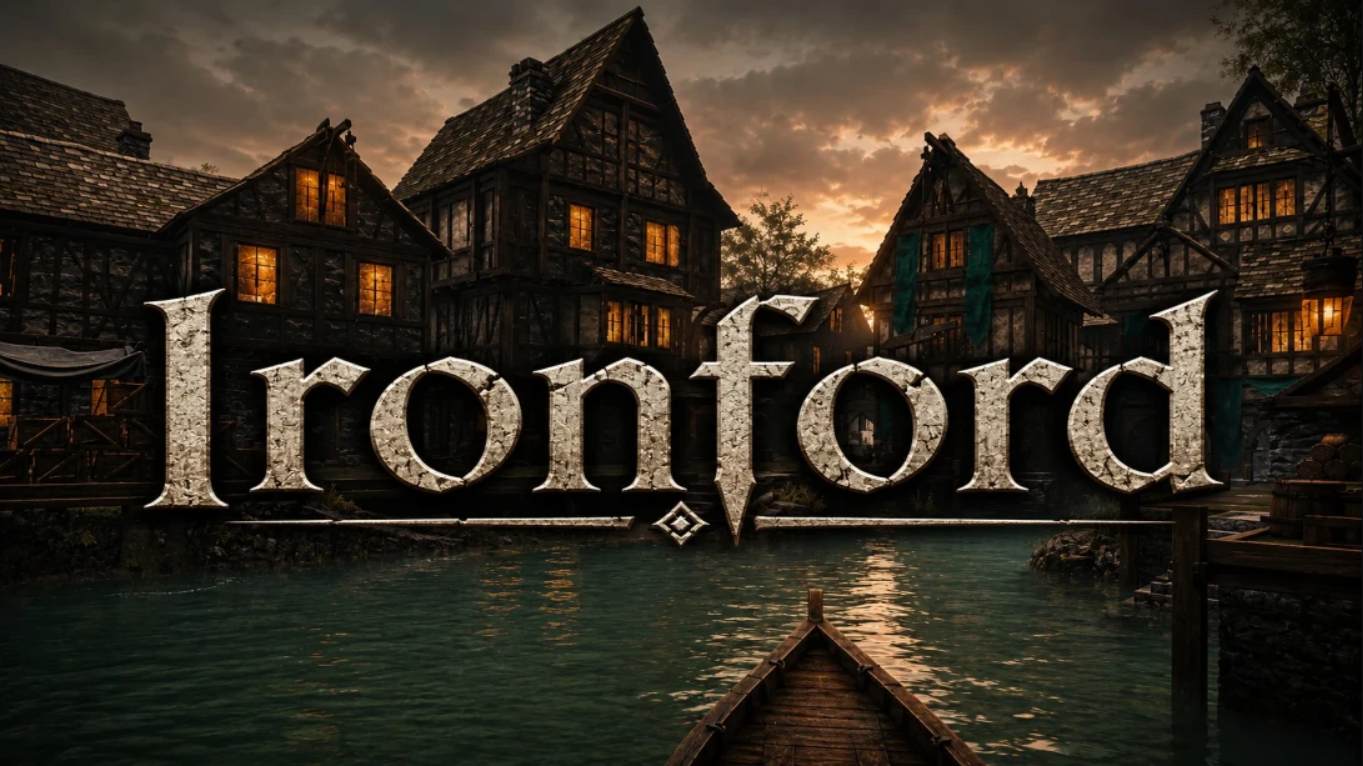 【美版】铁渡镇 Ironford 英语-悟思笔记，一个低调的学习营。