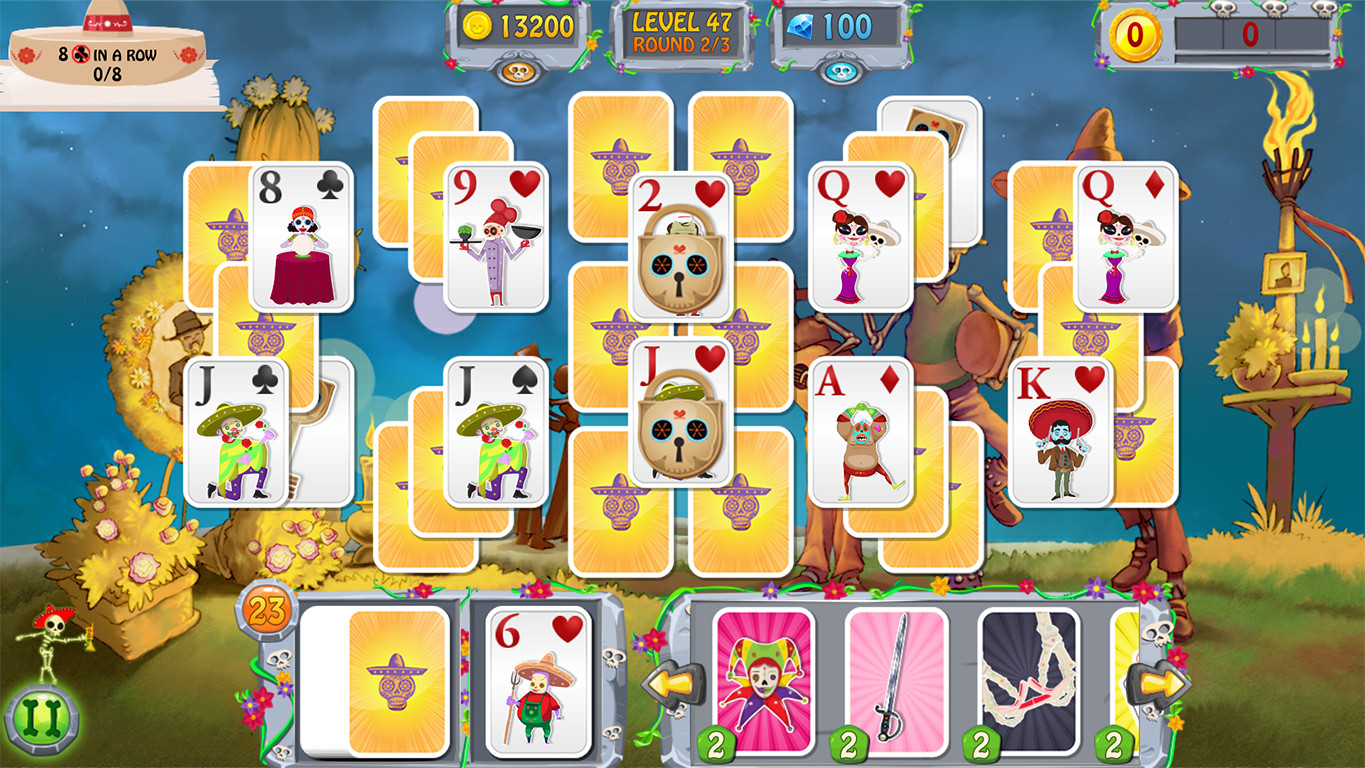 《亡灵节：纸牌合集 Day of the Dead – Solitaire Collection》Switch英文版NSP下载-悟思笔记，一个低调的学习营。
