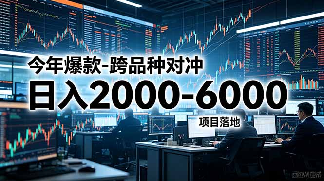 今年爆款-跨品种对冲日入2000-6000，项目落地！-悟思笔记，一个低调的学习营。