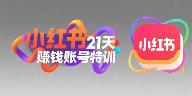 小红书21天赚钱账号特训：黄金定位技巧，高转粉文案创作，科学引流策略-悟思笔记，一个低调的学习营。