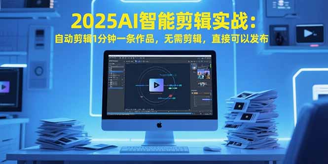 2025AI智能剪辑实战：自动剪辑1分钟一条作品，无需剪辑，直接可以发布-悟思笔记，一个低调的学习营。