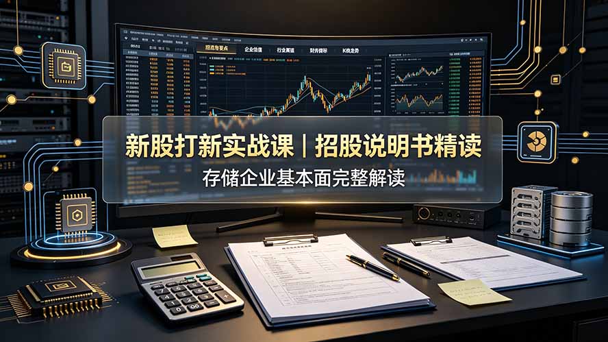 付费文章：新股打新实战课｜招股说明书精读，存储企业基本面完整解读-悟思笔记，一个低调的学习营。
