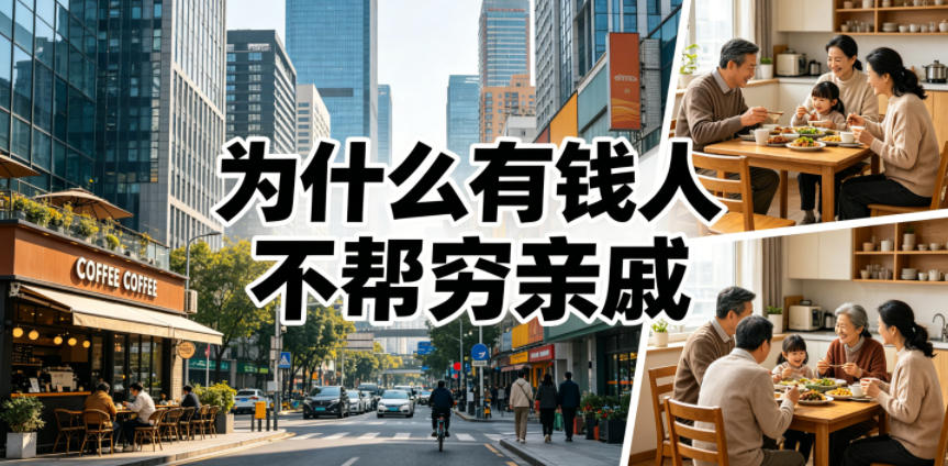 付费文章：为什么有钱人不帮穷亲戚？-悟思笔记，一个低调的学习营。
