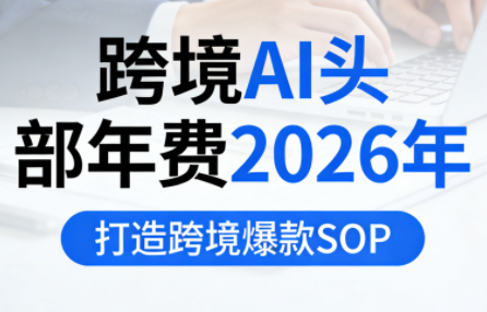 跨境AI头部年费2026年，打造跨境爆款SOP(更新5月)-悟思笔记，一个低调的学习营。