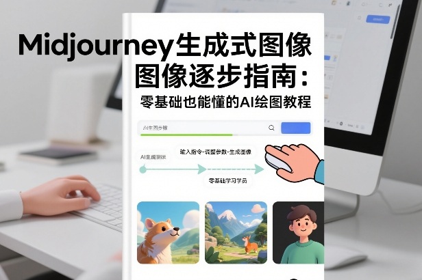 Midjourney生成式图像逐步指南：零基础也能懂的AI绘图教程-悟思笔记，一个低调的学习营。