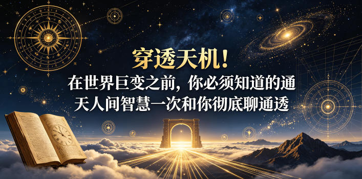 付费文章：穿透天机！在世界巨变之前，你必须知道的通天人间智慧一次和你彻底聊通透-悟思笔记，一个低调的学习营。