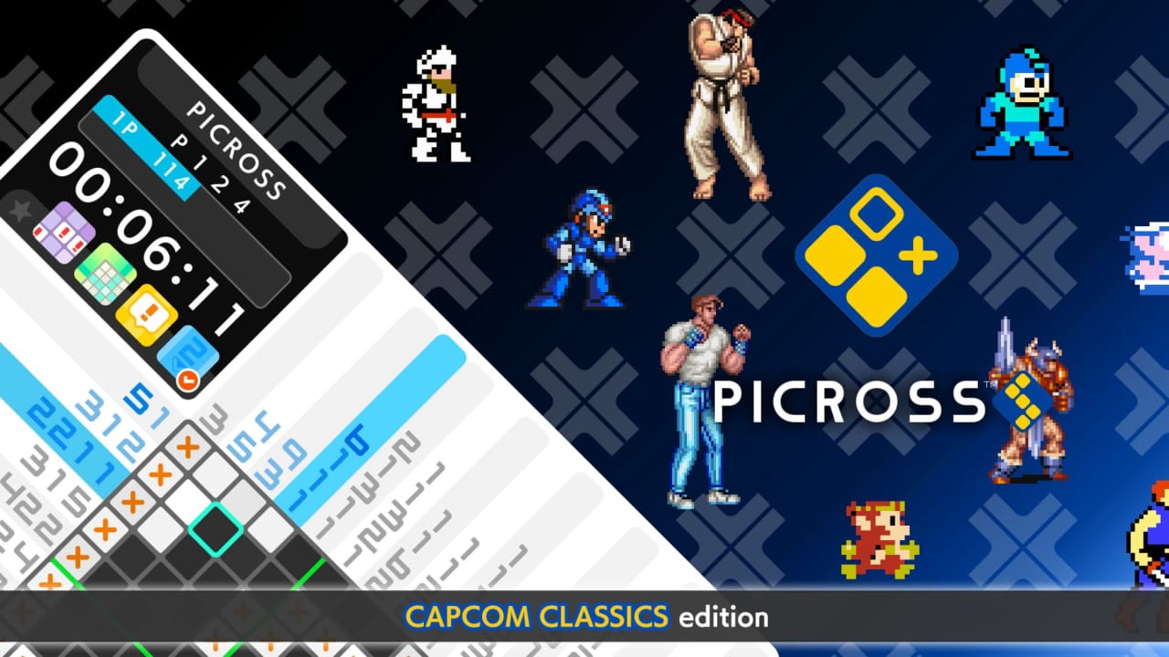 绘图方块S CAPCOM经典特别版丨PICROSS S CAPCOM CLASSICS edition-悟思笔记，一个低调的学习营。