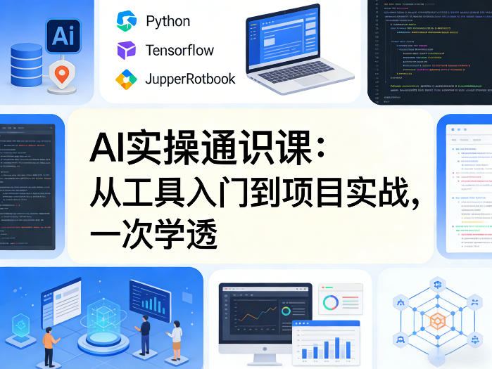 AI实操通识课，从工具入门到项目实战，一次学透-悟思笔记，一个低调的学习营。
