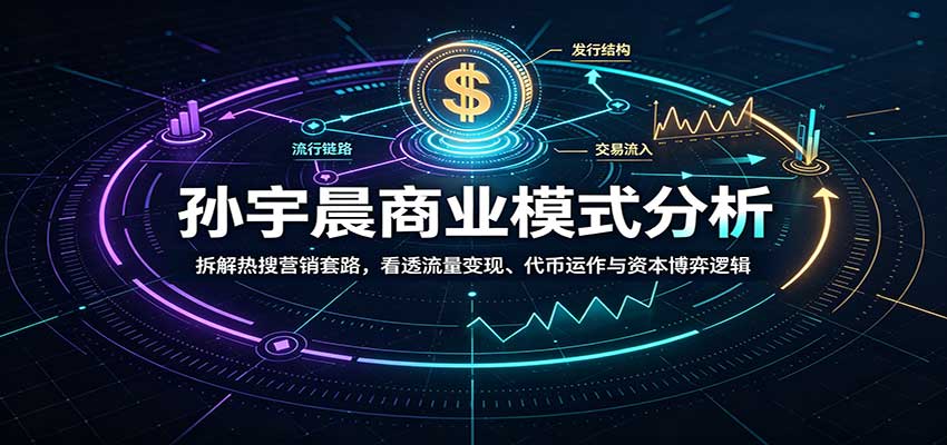 孙宇晨商业模式分析：拆解热搜营销套路，看透流量变现、代币运作与资本博弈逻辑-悟思笔记，一个低调的学习营。
