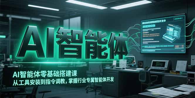 AI智能体零基础搭建课，从工具安装到指令调教，掌握行业专属智能体开发…-悟思笔记，一个低调的学习营。