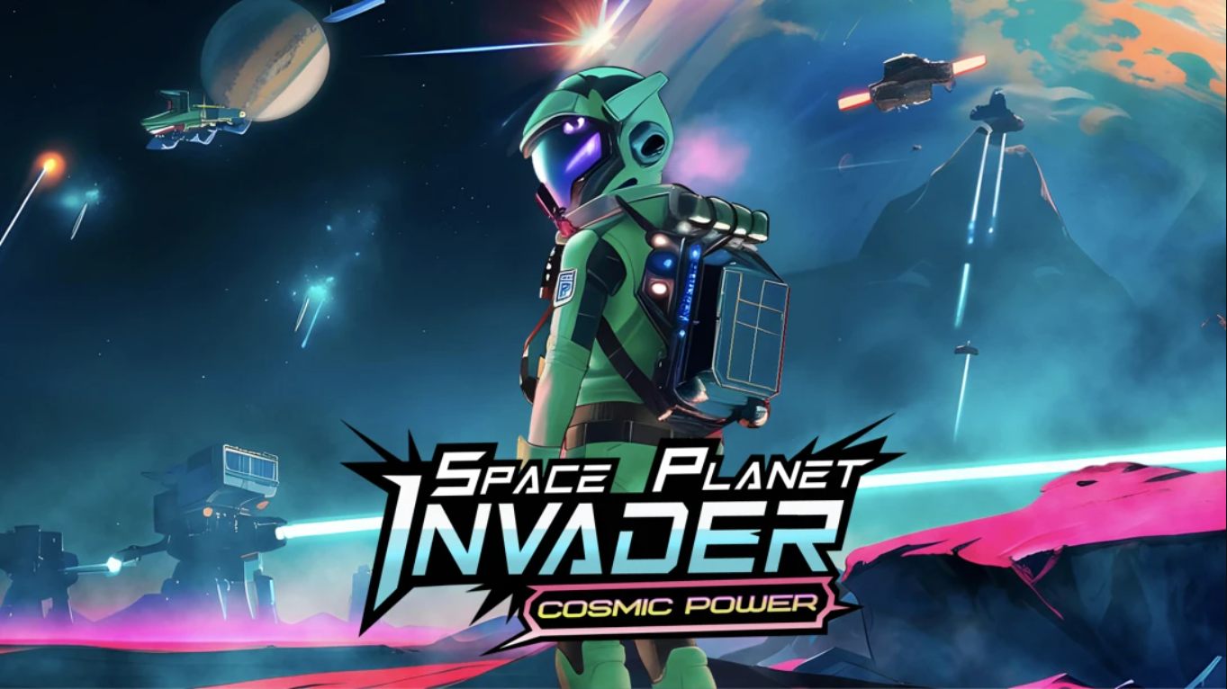 【美版】太空星球入侵者：宇宙之力 Space Planet Invader – Cosmic Power 英语-悟思笔记，一个低调的学习营。