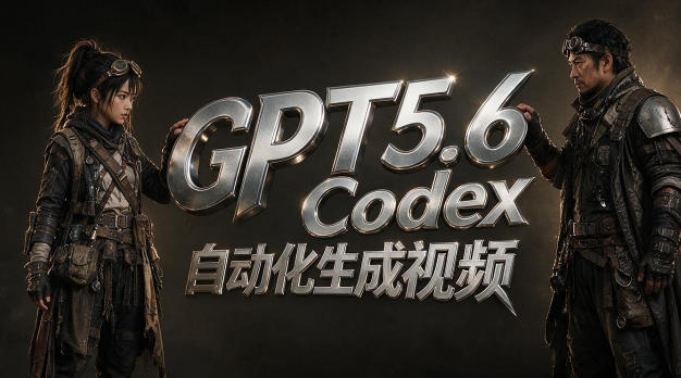 GPT5.6+Codex自动化视频生成：提示词设计×角色设定×封面海报×工作流思路，高效产出AI视频-悟思笔记，一个低调的学习营。