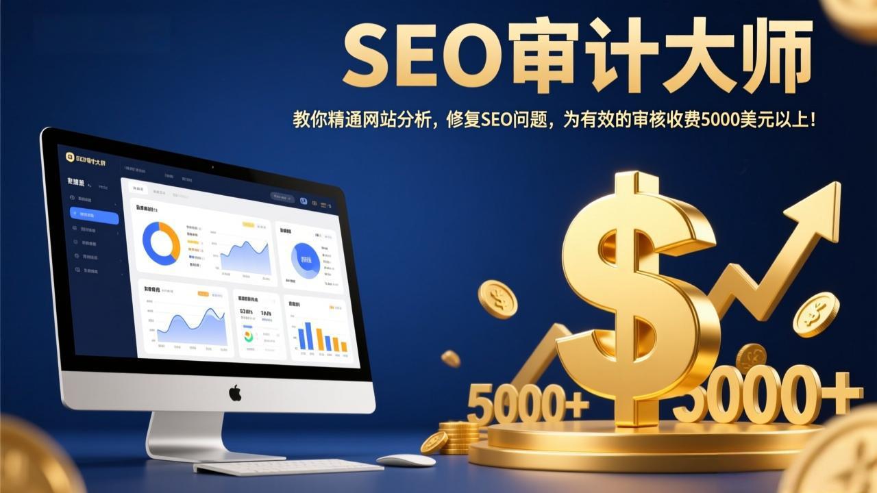 SEO审计大师：教你精通网站分析，修复SEO问题，为有效的审核收费5000美元以上！-悟思笔记，一个低调的学习营。