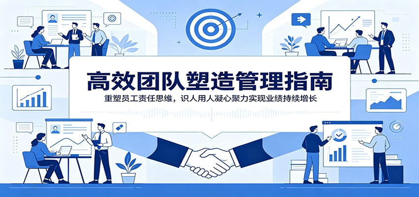 高效团队塑造管理指南：重塑员工责任思维，识人用人凝心聚力实现业绩持续增长-悟思笔记，一个低调的学习营。