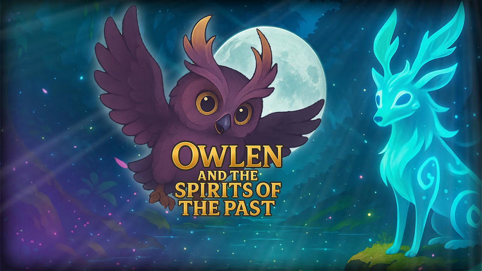 猫头鹰与过去的幽灵 .Owlen and the Spirits of the Past 英语-悟思笔记，一个低调的学习营。