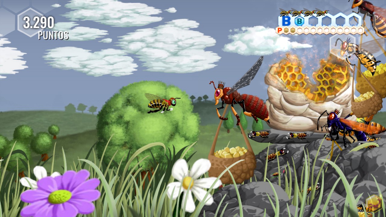 《蜜蜂：重装上阵 Beekyr Reloaded》Switch英文版NSP下载 – 含1.0.0补丁-悟思笔记，一个低调的学习营。