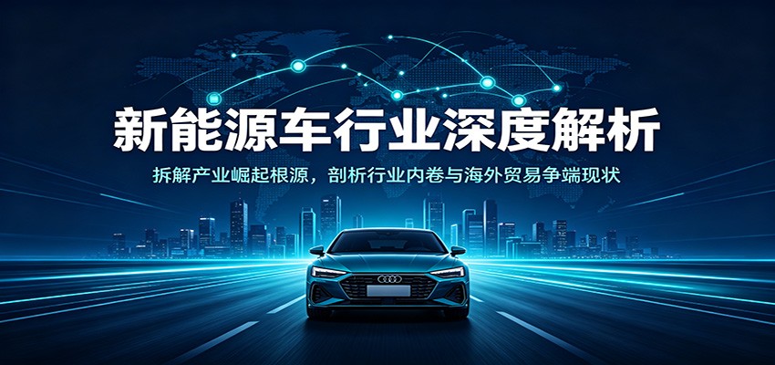 新能源车行业深度解析：拆解产业崛起根源，剖析行业内卷与海外贸易争端现状-悟思笔记，一个低调的学习营。