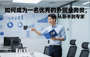 如何成为一名优秀的外贸业务员，从新手到专家-悟思笔记，一个低调的学习营。