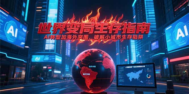 付费文章《世界变局生存指南，AI转型加海外突围，破解小城市生存陷阱》-悟思笔记，一个低调的学习营。