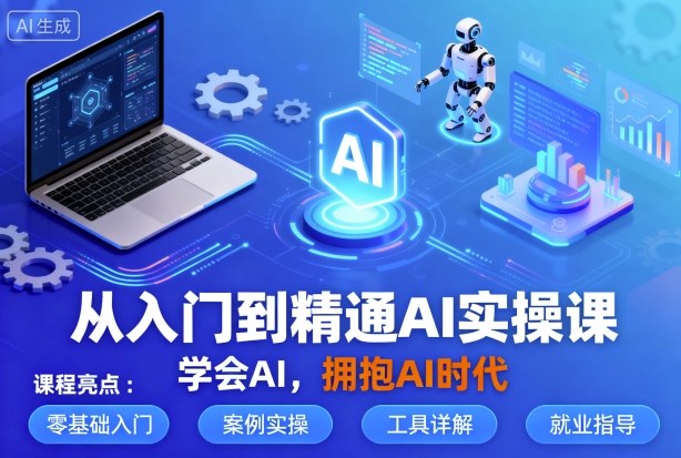 从入门到精通AI实操课，学会AI，拥抱AI时代-悟思笔记，一个低调的学习营。