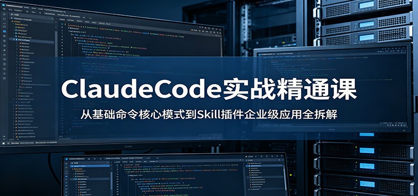 ClaudeCode实战精通课：从基础命令核心模式到Skill插件企业级应用全拆解-悟思笔记，一个低调的学习营。
