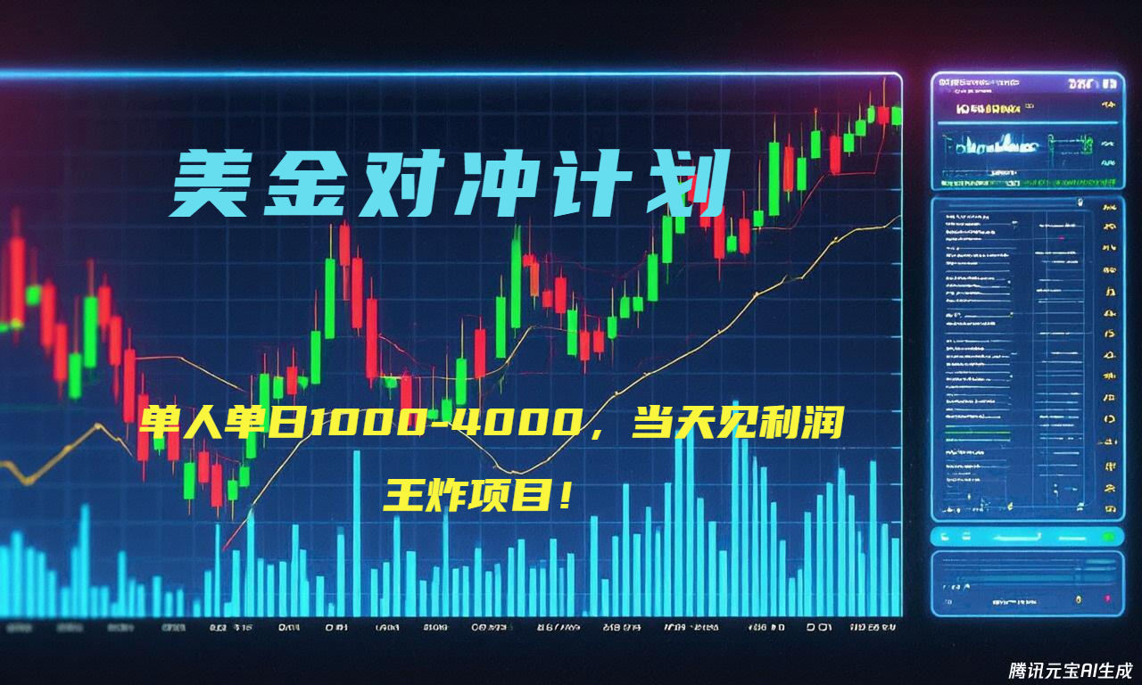 2025年最暴力项目“美金先登计划”最新最强对冲战法，每日实际收益1K-4K-悟思笔记，一个低调的学习营。