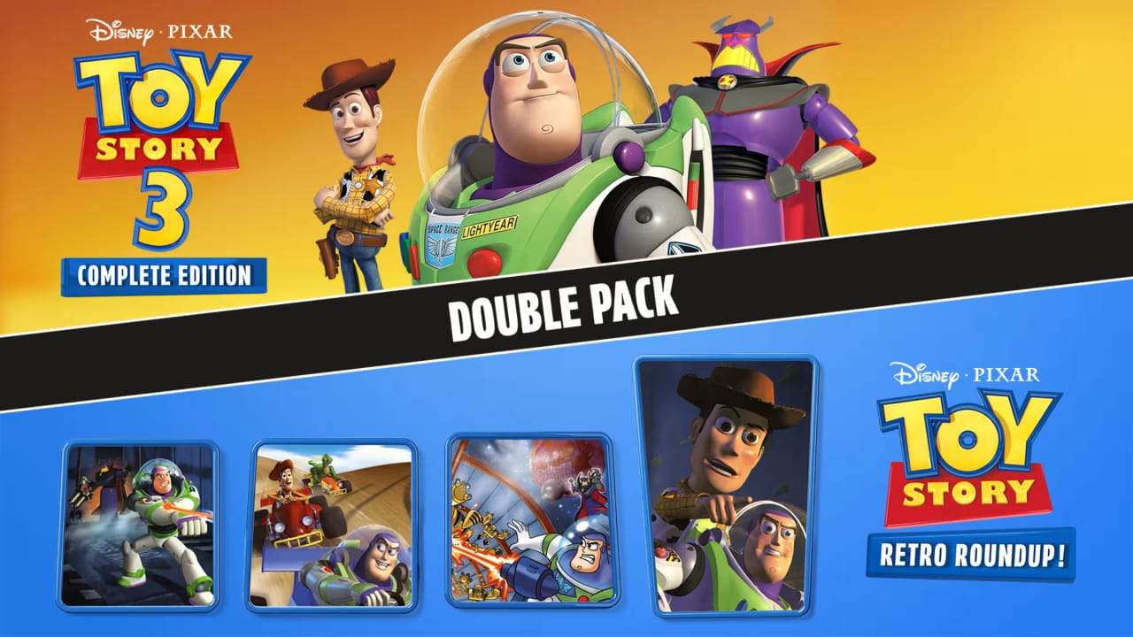 玩具总动员：复古大集合！+玩具总动员3完整版 双合集丨Disney/Pixar Toy Story: Retro Roundup! + Toy Story 3 Complete Edition Double Pack-悟思笔记，一个低调的学习营。