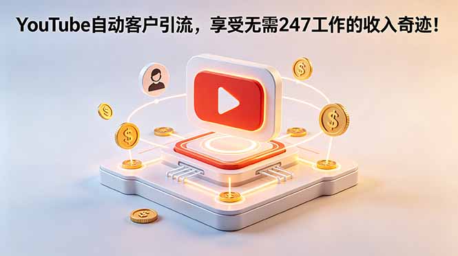 YouTube 自动客户引流，享受无需 247 工作的收入奇迹！【原创双语字幕】-悟思笔记，一个低调的学习营。