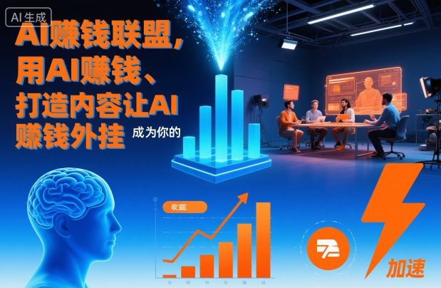 AI賺钱联盟，用AI賺钱、打造内容让AI成为你的賺钱外挂-悟思笔记，一个低调的学习营。