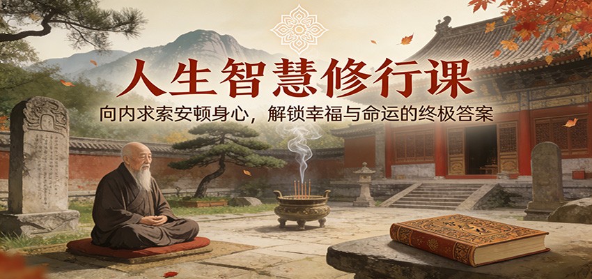 人生智慧修行课：向内求索安顿身心，解锁幸福与命运的终极答案-悟思笔记，一个低调的学习营。