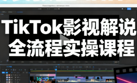 凌帧·TikTok影视解说全流程实操-悟思笔记，一个低调的学习营。