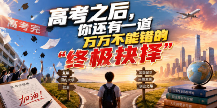 付费文章：高考之后，你还有一道万万不能错的“终极抉择”-悟思笔记，一个低调的学习营。