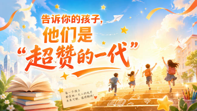 某付费社群专属文章：告诉你的孩子，他们是“超赞的一代”。-悟思笔记，一个低调的学习营。