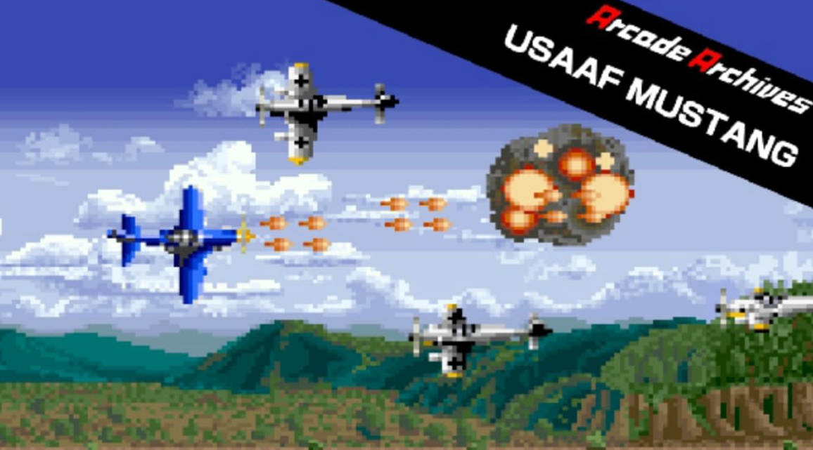 《街机：野马战机 Arcade Archives USAAF MUSTANG》Switch英文版NSP下载-悟思笔记，一个低调的学习营。