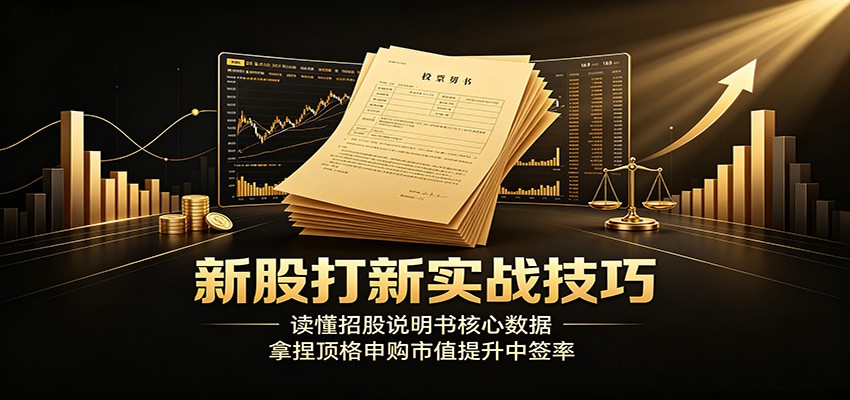 新股打新实战技巧：读懂招股说明书核心数据，拿捏顶格申购市值提升中签率-悟思笔记，一个低调的学习营。