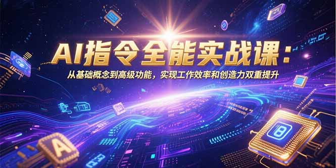 AI指令全能实战课：从基础概念到高级功能，实现工作效率和创造力双重提升-悟思笔记，一个低调的学习营。